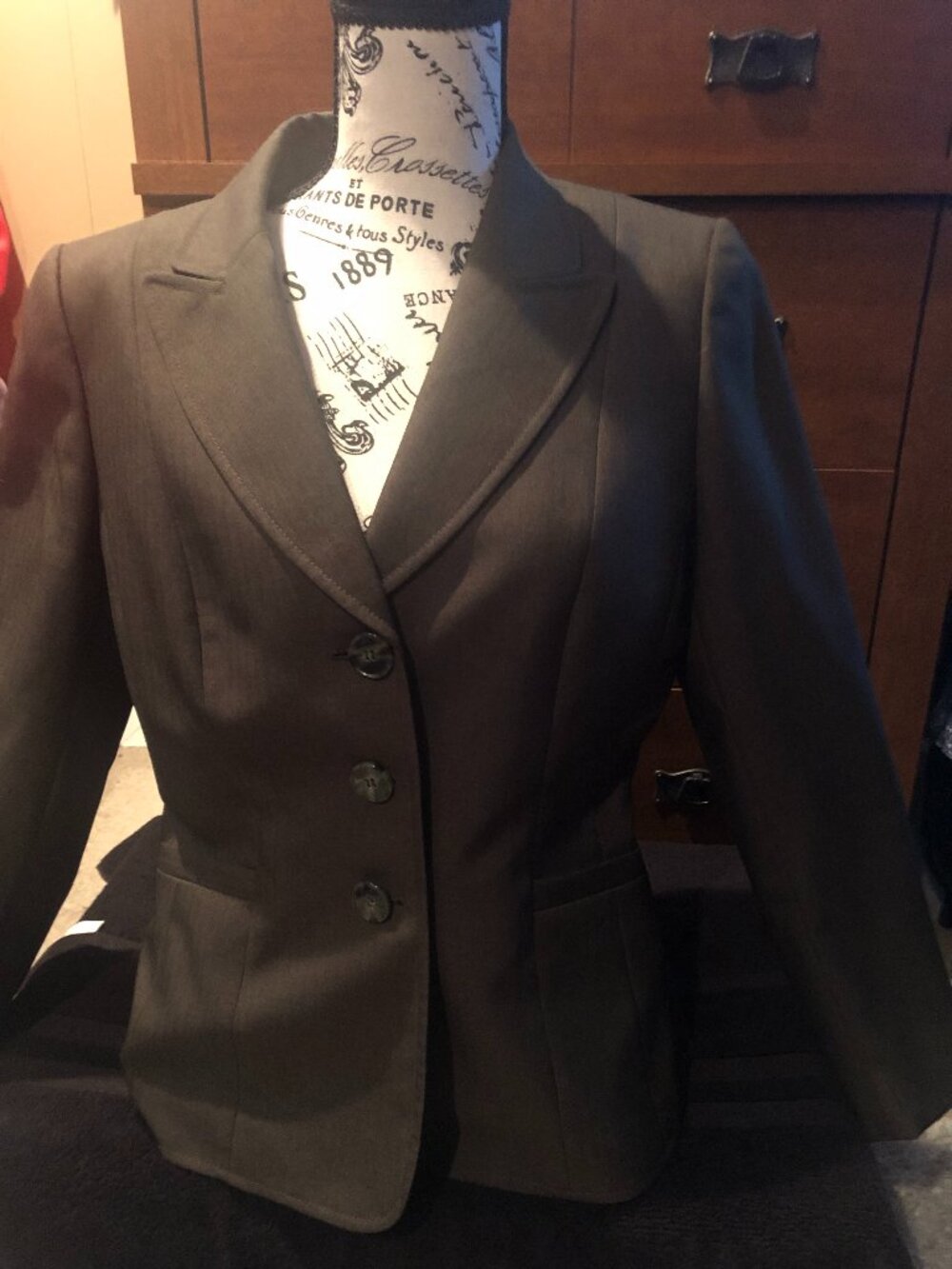 woman's alex marie blazer size 10 petite